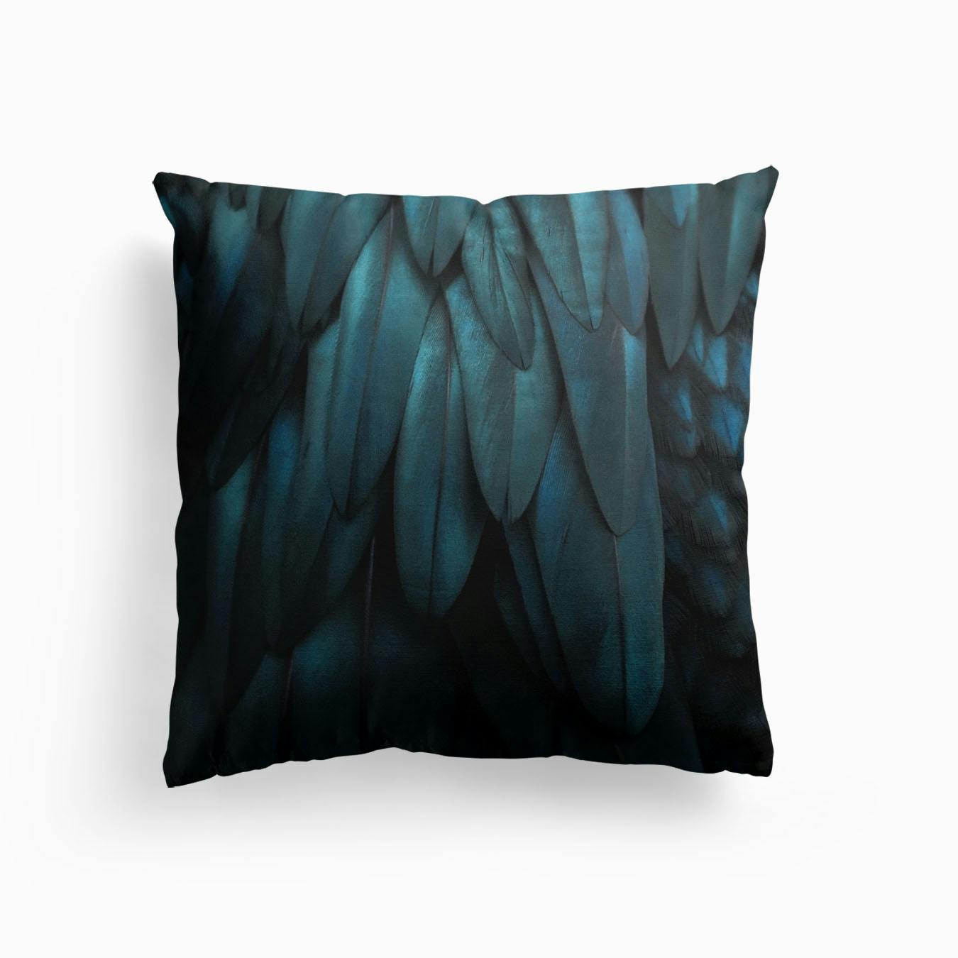 Deep teal outlet cushions